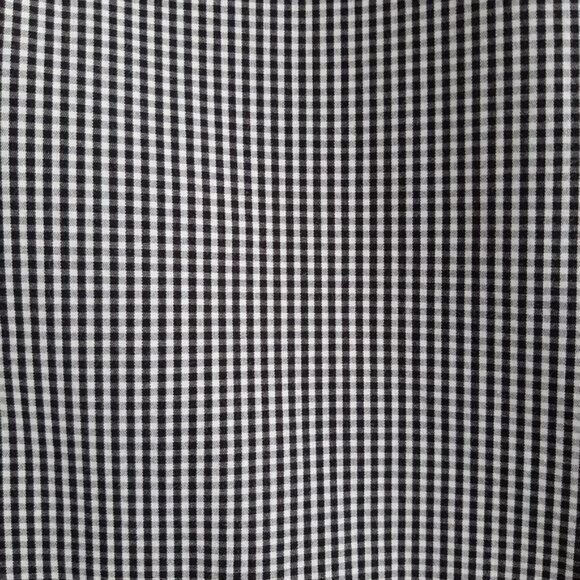 BEN SHERMAN 100% Cotton Pearl Snap Button Western Gingham Shirt B&W Men's Sz M - Picture 12 of 14